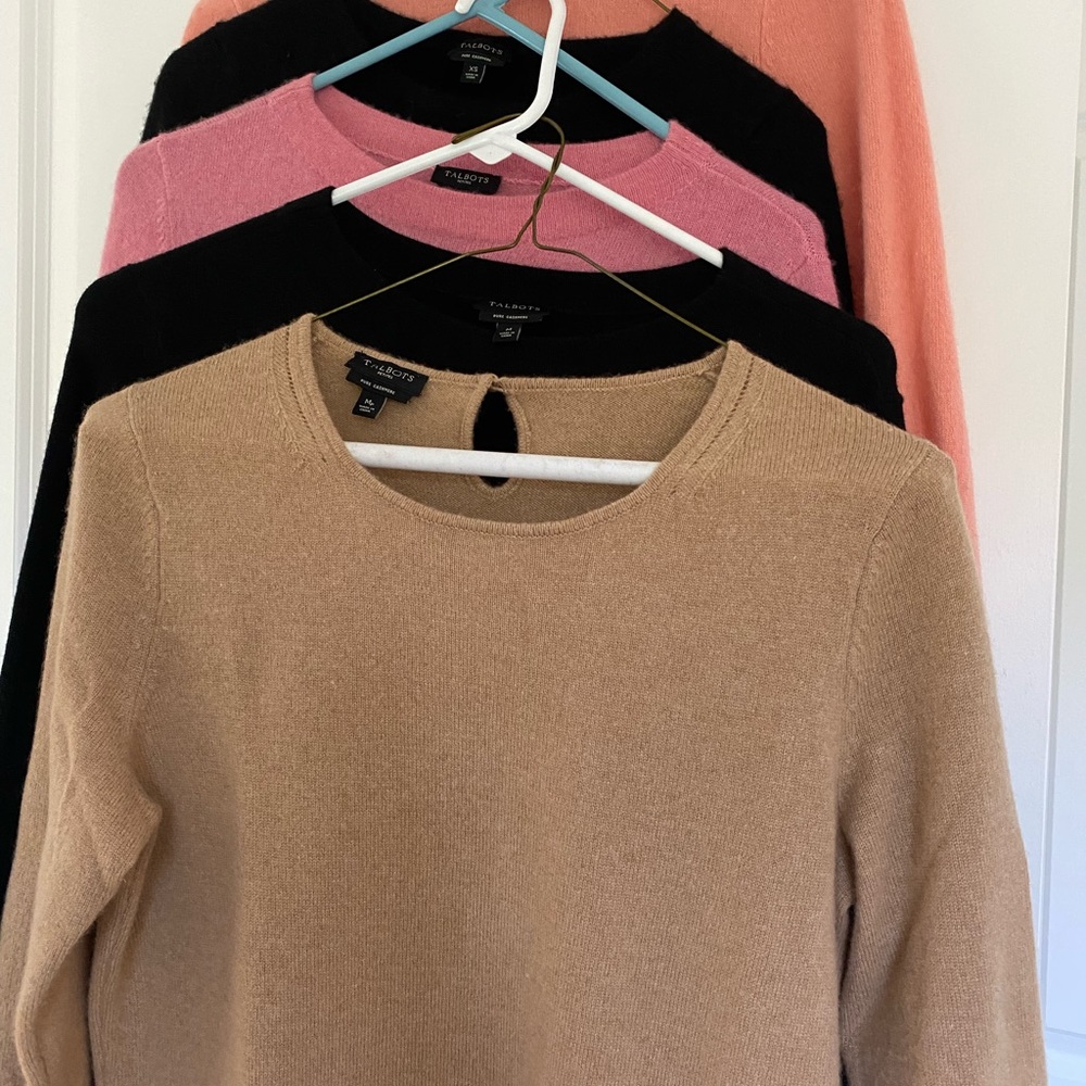 Cashmere sweaters